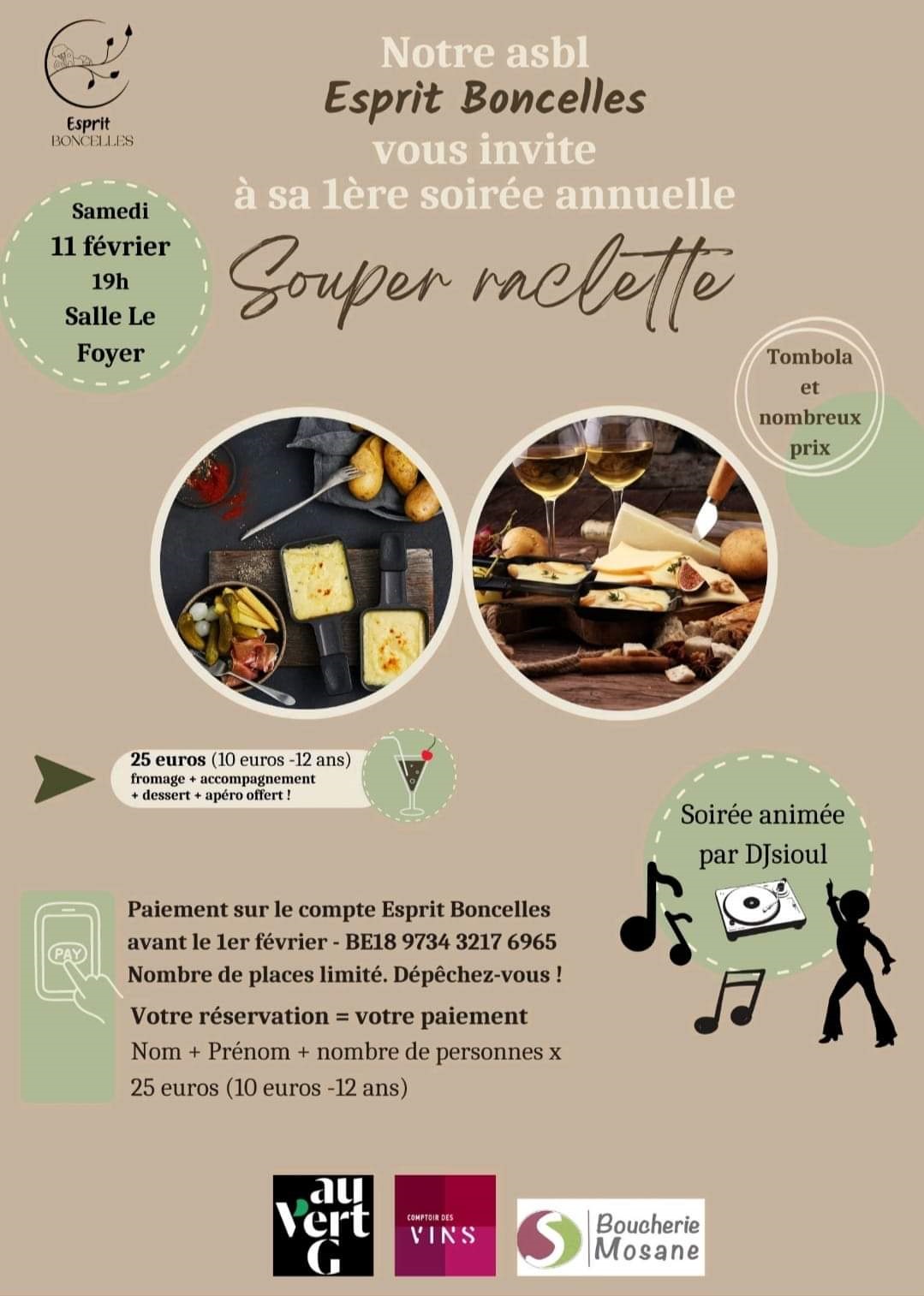 Esprit Boncelles - raclette