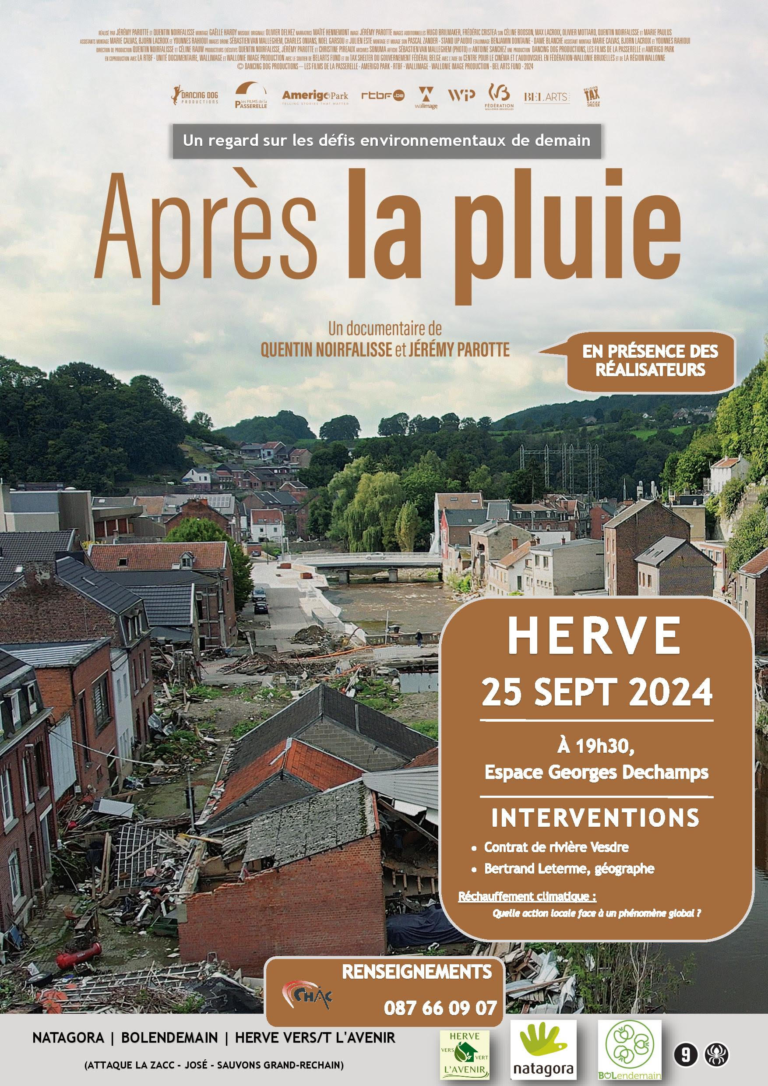 Herve – mercredi 25 septembre – Ciné/Débat « Après la pluie »