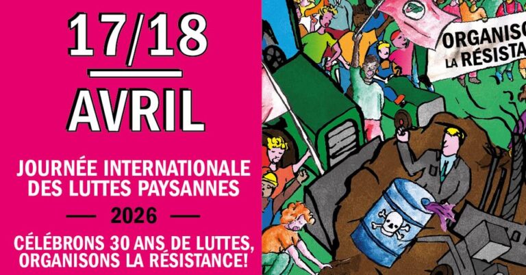 Bruxelles – Vendredi 17 et samedi 18 avril – Festival des luttes paysannes